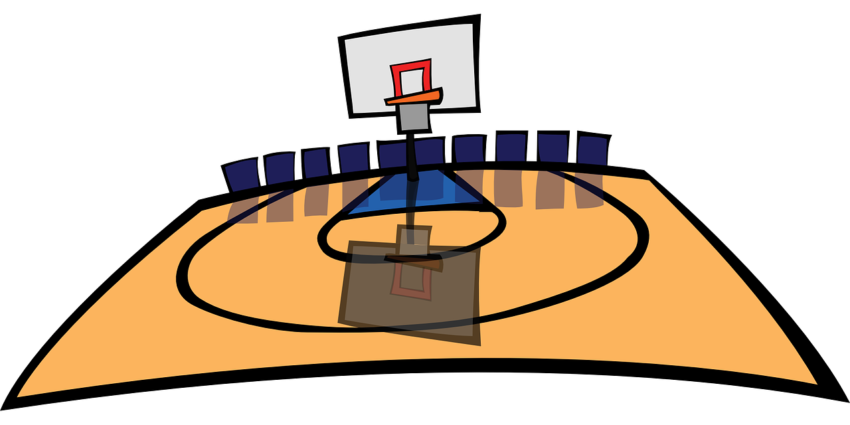 Basketballfeld-ClipArt